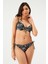 Siyah 1577ESMM Spagetti Bikini Alt 2