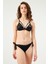 Siyah 1066ESBK Üçgen Kaplı Bikini Tk. 1