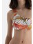 Multicolor Tek Omuz Bikini Üst 5
