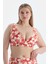 Multicolor Korseli Toparlayıcı Bikini Üst 1