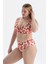 Multicolor Korseli Toparlayıcı Bikini Üst 3