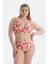 Multicolor Korseli Toparlayıcı Bikini Üst 4