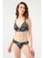 Siyah 1575ESMM Bralet Bikini Üst 2