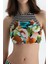 Multicolor Halter Yaka Bikini Üst 5