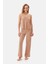 Açık Kahve Basic Pantolon Pijama Altı 1