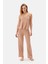 Açık Kahve Basic Pantolon Pijama Altı 4
