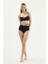 Siyah 2108ESBK Kaplı Bikini Tk 1