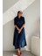 Lacivert Comfort Elbise 3