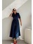 Lacivert Comfort Elbise 4