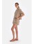 Bej Müslin Şort 3