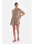 Bej Müslin Şort 4