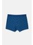 Lacivert 2'li Desenli Pamuk Boxer 3