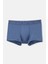 Açık Kahve-Lacivert 2'li Düz Micro Modal Boxer 5
