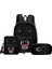 Animal Tiger 3pcs/messenger Çantaları ile Set Sırt Çantası, Kalem Çantası, Erkek/kızlar Için Okul Çantası En Iyi Hediye 3D Karikatür Öğrenci Okul Çantası: 3 (Yurt Dışından) 1