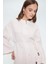 %100 Keten Regular Fit Bağcıklı Uzun Kollu Gömlek Tunik D4394AX25SM 3