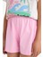 Kız Çocuk Pijama Takımı Baskılı Kısa Kollu Üst Beli Lastikli Şort E0665A825HS 4