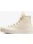 Chuck Taylor All Star Lift Kadın Krem Deri Platform Sneaker 4