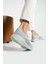 Buz Gri Anatomik Esnek Taban Slip-on Spor Ayakkabı Günlük Sneaker 3