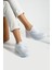Beyaz Anatomik Esnek Taban Slip-on Spor Ayakkabı Günlük Sneaker 3
