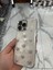 iPhone 15 Pro Max Uyumlu Simli Kılıf Parlak Yumuşak Kelebek Desenli Kılıf 1