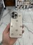 iPhone 15 Pro Max Uyumlu Simli Kılıf Parlak Yumuşak Göz Desenli Kılıf 4