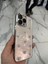 iPhone 16 Pro Max Uyumlu Simli Kılıf Parlak Yumuşak Kelebek Desenli Kılıf 2