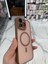 iPhone 16 Pro Max Magsafe Uyumlu Kılıf Kamera Lens Korumalı Magsafe Mat Kılıf - Çöl 4