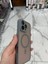 iPhone 14 Pro Max Magsafe Uyumlu Kılıf Kamera Lens Korumalı Magsafe Mat Kılıf - Gri 1