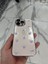 iPhone 14 Pro Max Uyumlu Simli Kılıf Parlak Yumuşak Kelebek Desenli Kılıf 3