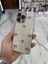 iPhone 16 Pro Max Uyumlu Simli Kılıf Parlak Yumuşak Göz Desenli Kılıf 5