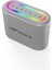 Vocalist 200 Bluetooth 5.0 100W Rgb Aydınlatmalı Bt/aux/usb/sd Kart Girişli Mikrofonlu Taşınabilir Karaoke Sistemi Kablosuz Hoparlör Gümüş 7