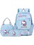 3pcs/set Hello Kitty Sırt Çantası Kız Erkek Öğrenci Öğrenci Genç Çocuk Rucksack Çocuk Doğum Günü Kadınlar Günlük Okul Çantası Renk: Resimle Aynı (Yurt Dışından) 1