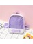 Net Şeffaf Kawaii Sırt Çantaları Kadınlar Harajuku Bow-Bot Itabags Genç Kızlar Tasarımcısı Ita Çanta Kitap Çantası Renk: Mor/boyut: 31X27X10CM (Yurt Dışından) 1