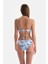 Beyaz-Mavi Bralet Bikini Üstü 2