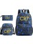 3pcs Basit Hafif Sırt Çantaları Cr7 Sports Sıradan Seyahat Açık Sırt Çantaları Gençler Dizüstü Bilgisayar Mochilas Sac A Dos Renk: Resim Renk (Yurt Dışından) 1