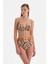 Kahverengi Straplez Kaplı Bikini Üst 4