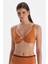 Açık Kahve Balenli Bikini Üst 1