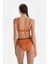 Açık Kahve Balenli Bikini Üst 2