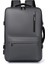 Erkekler Moda Seyahat Sırt Çantası, USB Bağlantı Noktalı Yüksek Teknoloji Sırt Çantası, 15.6 Inç Dizüstü Bilgisayar Backpackcolor Için Uygun (Yurt Dışından) 1