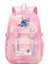 Disney Mochila Lilo ve Dikiş Sırt Çantası Çocuk Okul Çantaları Kızlar Kadın Gün Çantası Çocuk Çantaları Kawaii Kadın Büyük Kapasite Sırt Çantası Renk: Açık Pembe (Yurt Dışından) 1