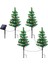 4-Pack Güneş Küçük Noel Ağacı Işıkları Fener Mini Noel Ağacı Dış Yol Sundurma Yard Süslemeleri Için Işıkları ile (Yurt Dışından) 1