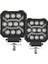 Araba LED Çalışma Işığı 4 Inç Strobe Far Beyaz Sarı Offroad Sürüş Spot Işığı Sis Drl Işığı Kamyon Arabalar Suv Tekne Için (Yurt Dışından) 3