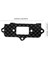 Rc Araba Karbon Fiber Anahtar Kapak Plakası 1/10 Kyosho MP10 MP9E Op TO-209-S Rc Araba Yükseltme Aksesuarları (Yurt Dışından) 3