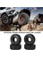 4 Adet 100MM 1.9 Kauçuk Lastikler Lastikler Tekerlek 1/10 Rc Paletli Araba Eksenel SCX10 90046 AXI03007 Traxxas Trx4 D90 Tamiya CC01 (Yurt Dışından) 3