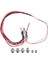 6 LED Işık Kiti 2 Beyaz 2 Kırmızı 2 Mavi 1/10 1/8 Traxxas Hsp SCX10 D90 Hpı Rc Araba Için (Yurt Dışından) 3