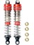 2 Adet Ön Arka Amortisör Xlh 9115 S911 9116 S916 9125 1/10 1/12 Rc Araba Yükseltme Aksesuarlarına Uygun, Kırmızı (Yurt Dışından) 1