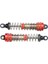 2 Adet Ön Arka Amortisör Xlh 9115 S911 9116 S916 9125 1/10 1/12 Rc Araba Yükseltme Aksesuarlarına Uygun, Kırmızı (Yurt Dışından) 3