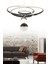 Istanbul Avize Siyah Cherry Beyaz Power Ledli Modern LED Avize 1
