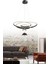 Istanbul Avize Siyah Cherry Beyaz Power Ledli Modern LED Avize 4
