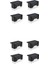 8 Adet LED Güneş Enerjili Merdiven Lambası IP65 Su Geçirmez Açık Güneş Güverte Işıkları Bahçe Yolu Yard Veranda Adım Adım Çit Lambaları (Yurt Dışından) 2